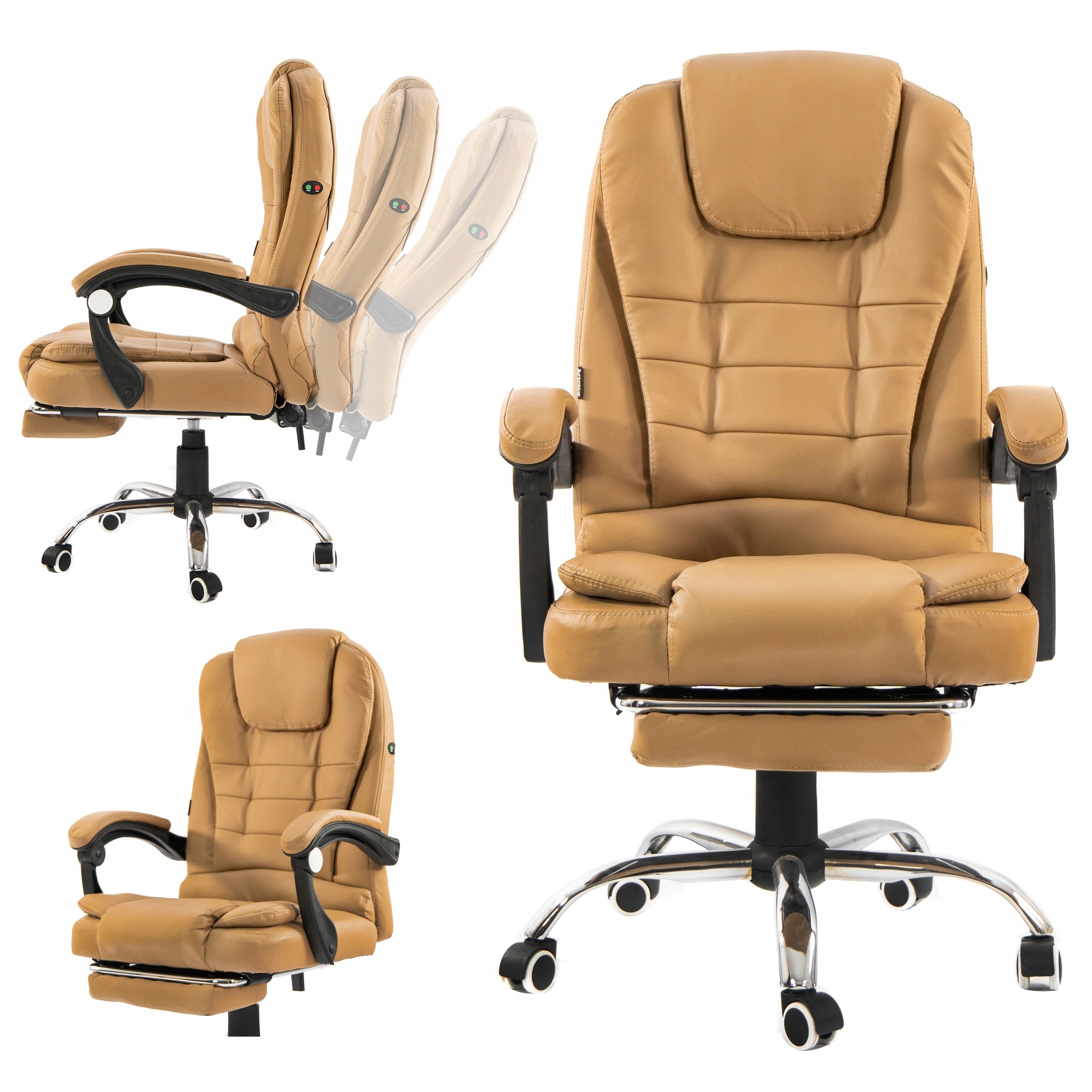 Otočná Kancelárska Stolička Otočná Stolička Do Stola S Podnožkou Masážny Prístroj