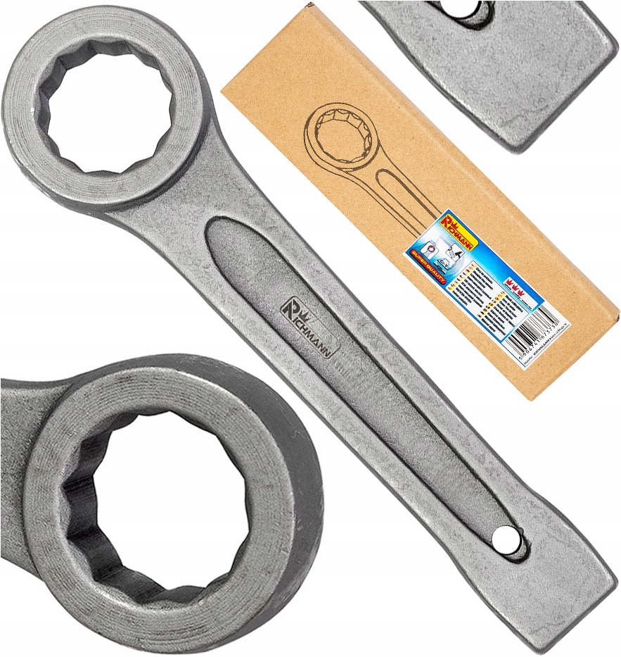 Ruční Rázový Očkový Klíč Ocel Chrom-vanadový Cr-v 65 MM