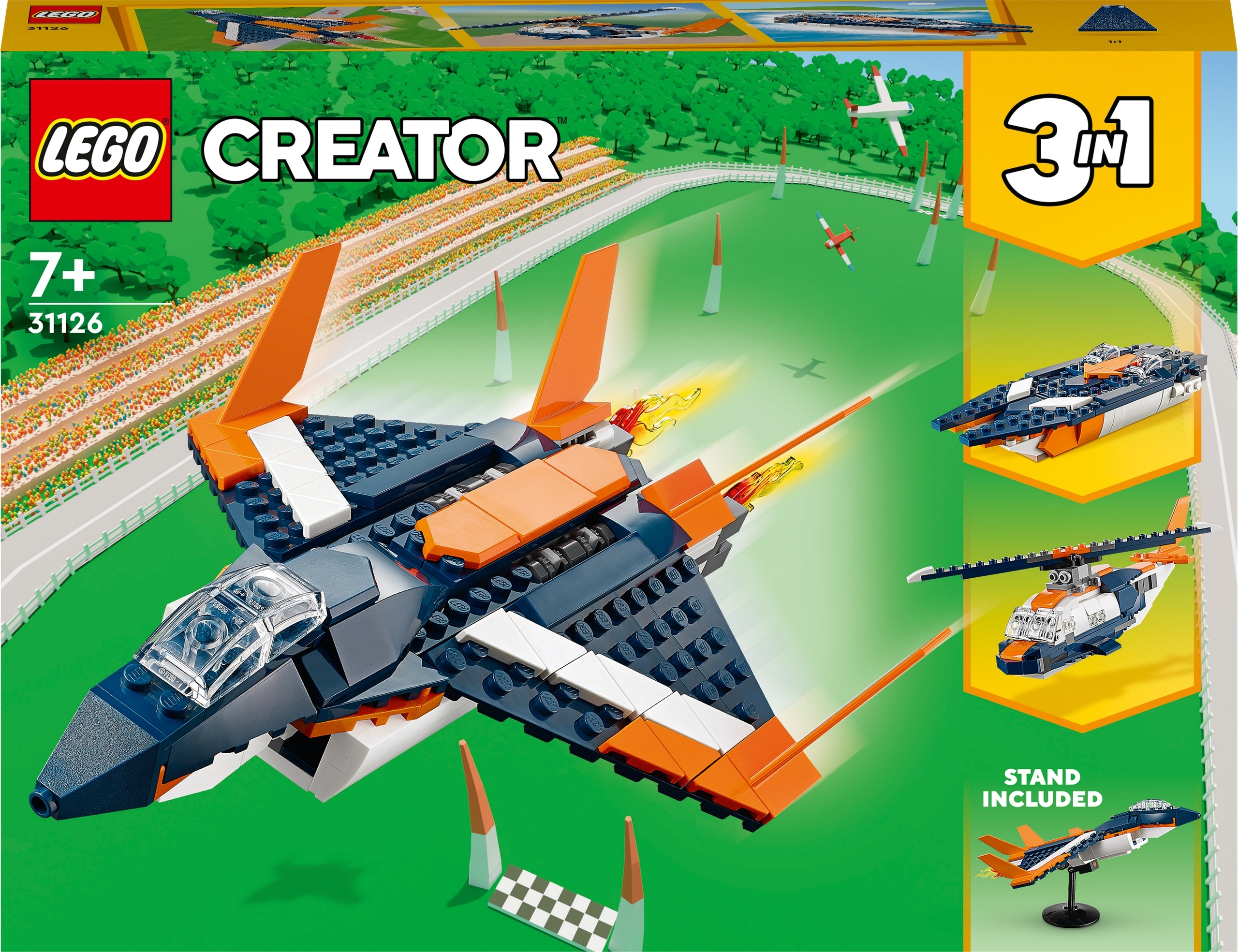 

Lego Creator Odrzutowiec naddźwiękowy 31126