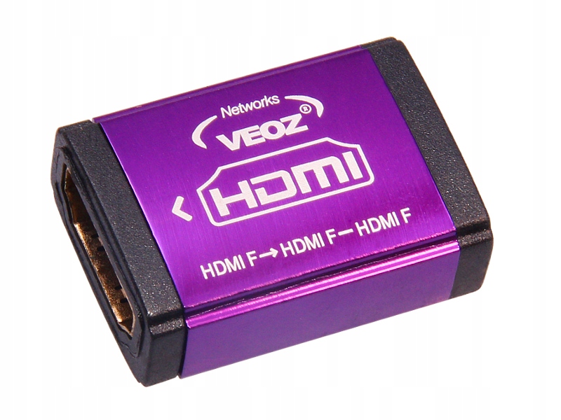 Adapter VEOZ - Przejściówka HDMI Gniazdo - Gniazdo - Rozszerz Zasięg HDMI