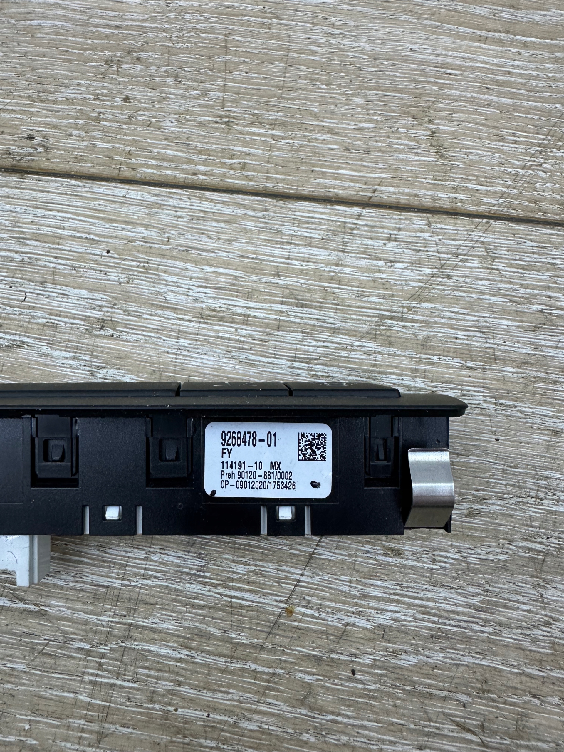 BMW F20 F30 control panel ASYSTENT 9268478