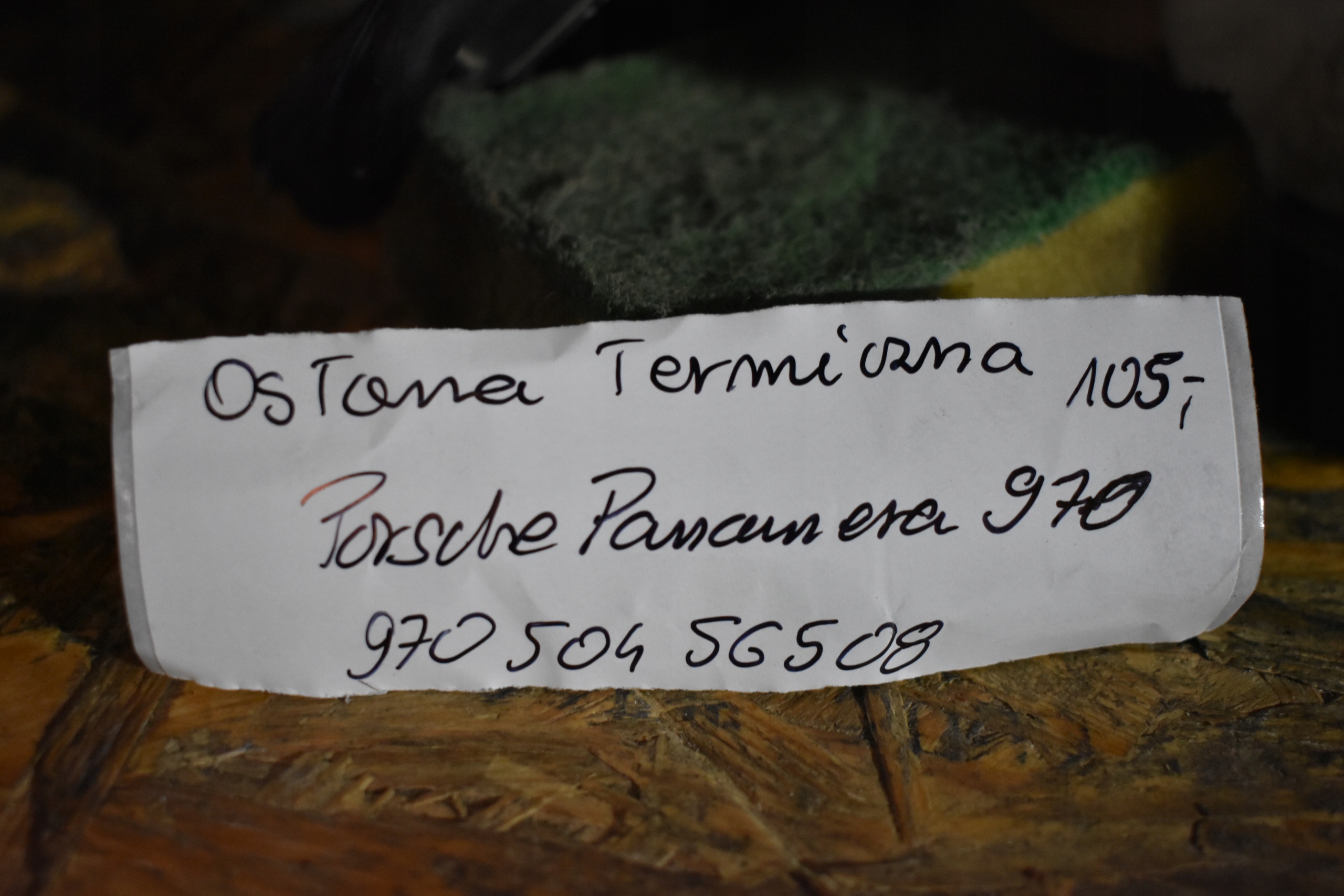 IDEALNA Blende Abdeckung TERMICZNA PORSCHE PANAMERA 970 1 9