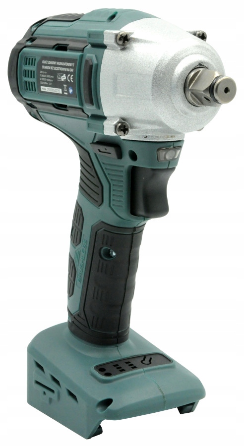 AKUMULATOROWY KLUCZ UDAROWY ZESTAW BASS 24V 1/2'' 2x BATERIA ŁADOWARKA Rozmiar trzpienia 1/2''