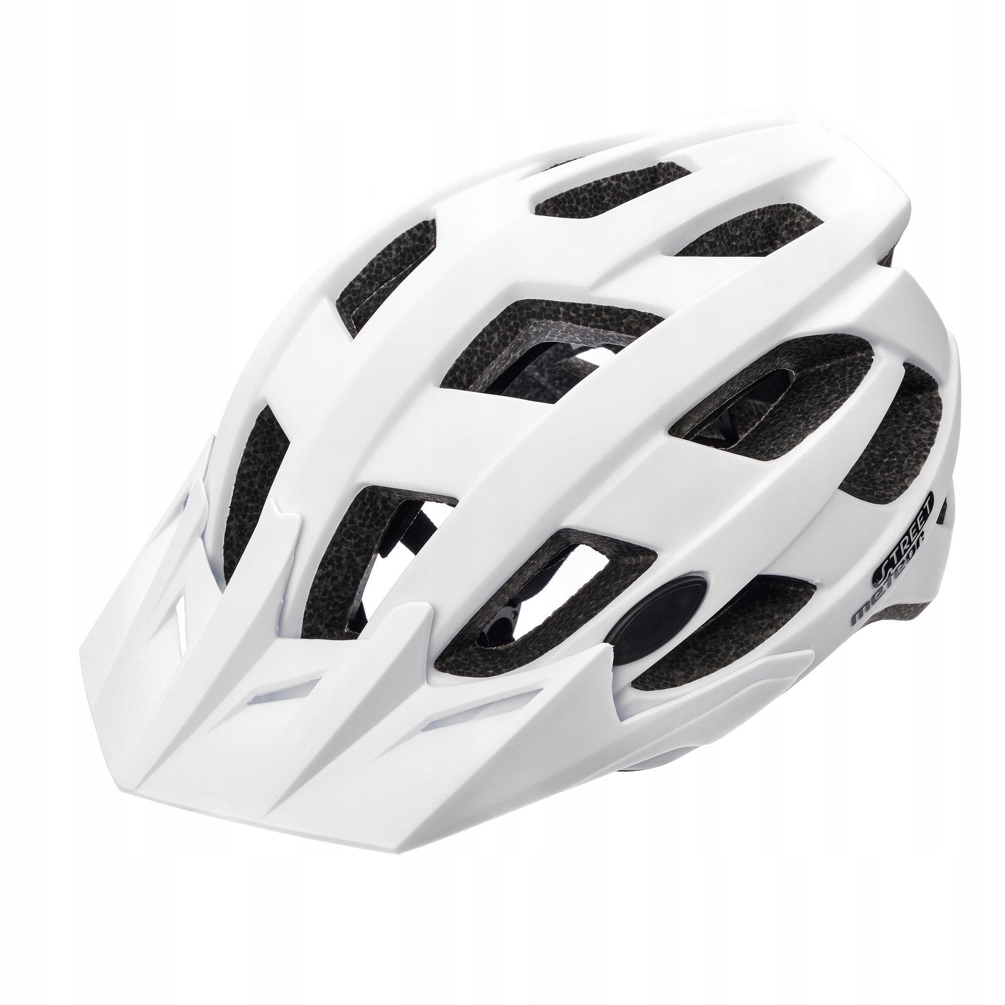

Kask Rowerowy Meteor Street M 55-58 In-mold biały