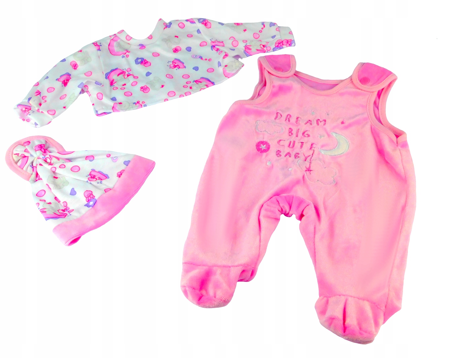 UBRANKO ŚPIOSZKI KAFTANIK CIUSZKI DLA LALKI 45 CM Marka Adar