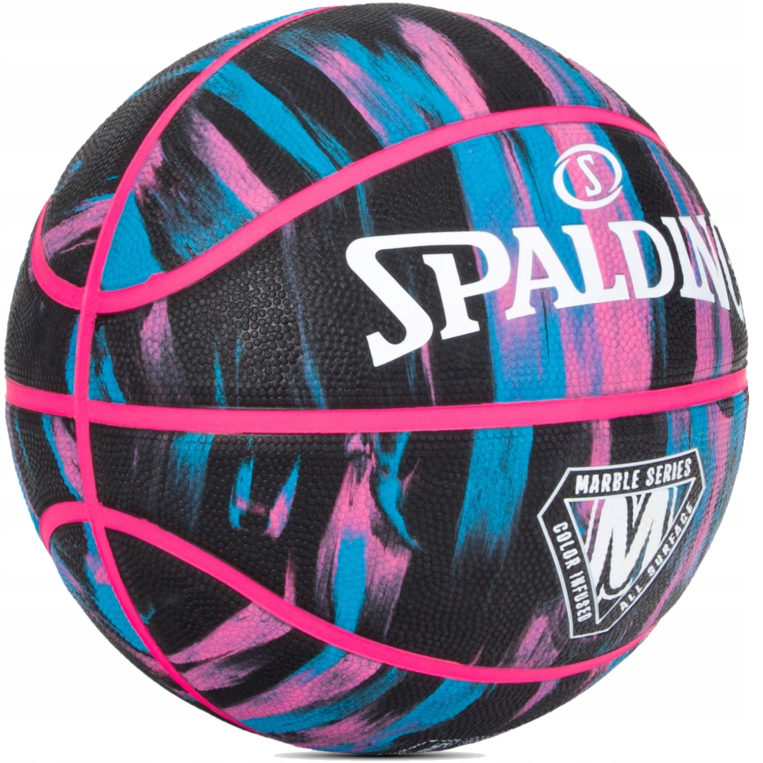 Piłka do koszykówki Spalding Marble Ball 84400Z r.7 Marka Spalding