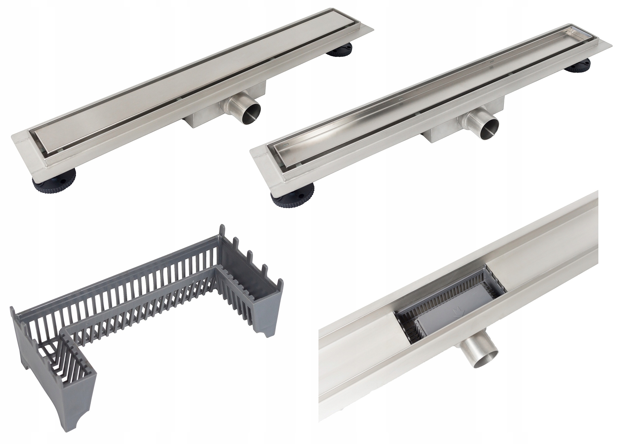 ODPŁYW LINIOWY 100cm GŁĘBOKI OSADNIK BALNEO