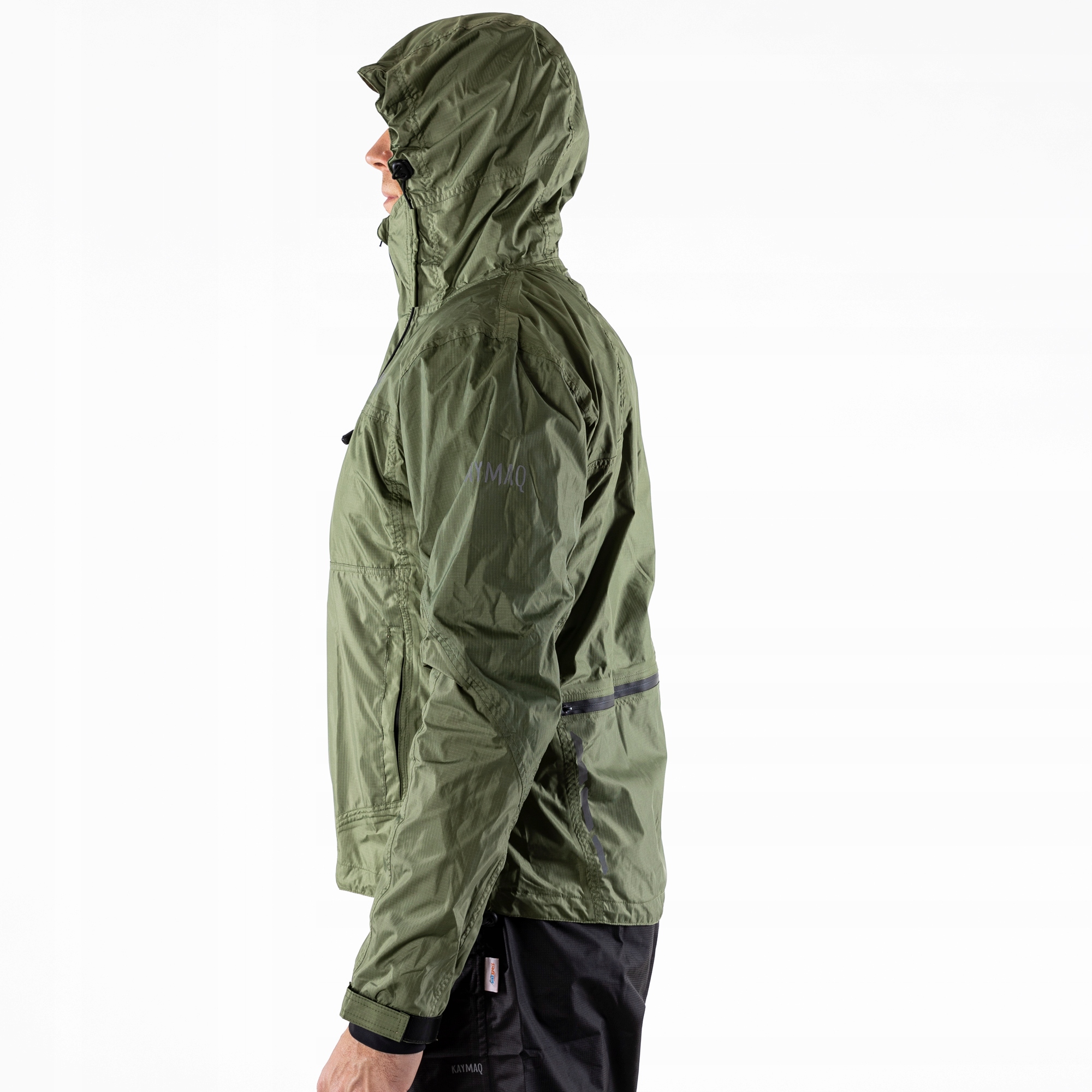 KAYMAQ kurtka rowerowa wodoodporna z kapturem XL Model J2MH