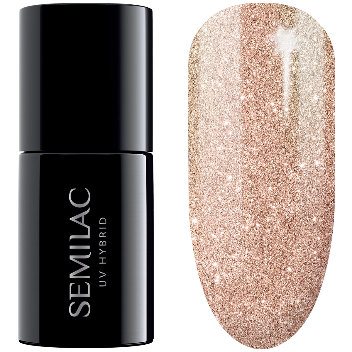 

Semilac Lakier Hybrydowy 349 Vanilla Glitter