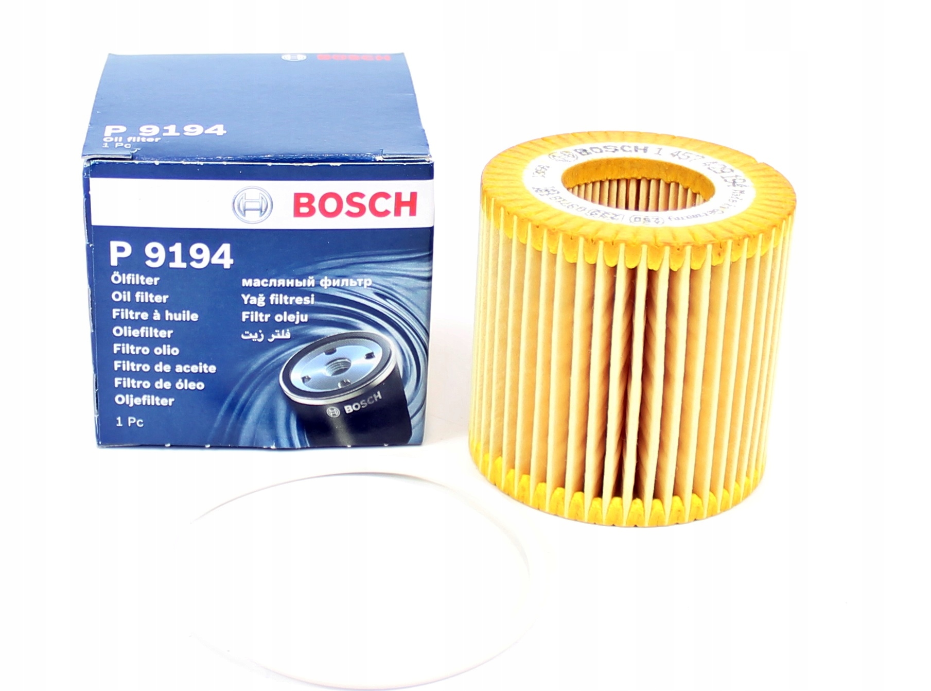

Filtr oleju Bosch P9194 Seat, Skoda, Vw 1.2 12V