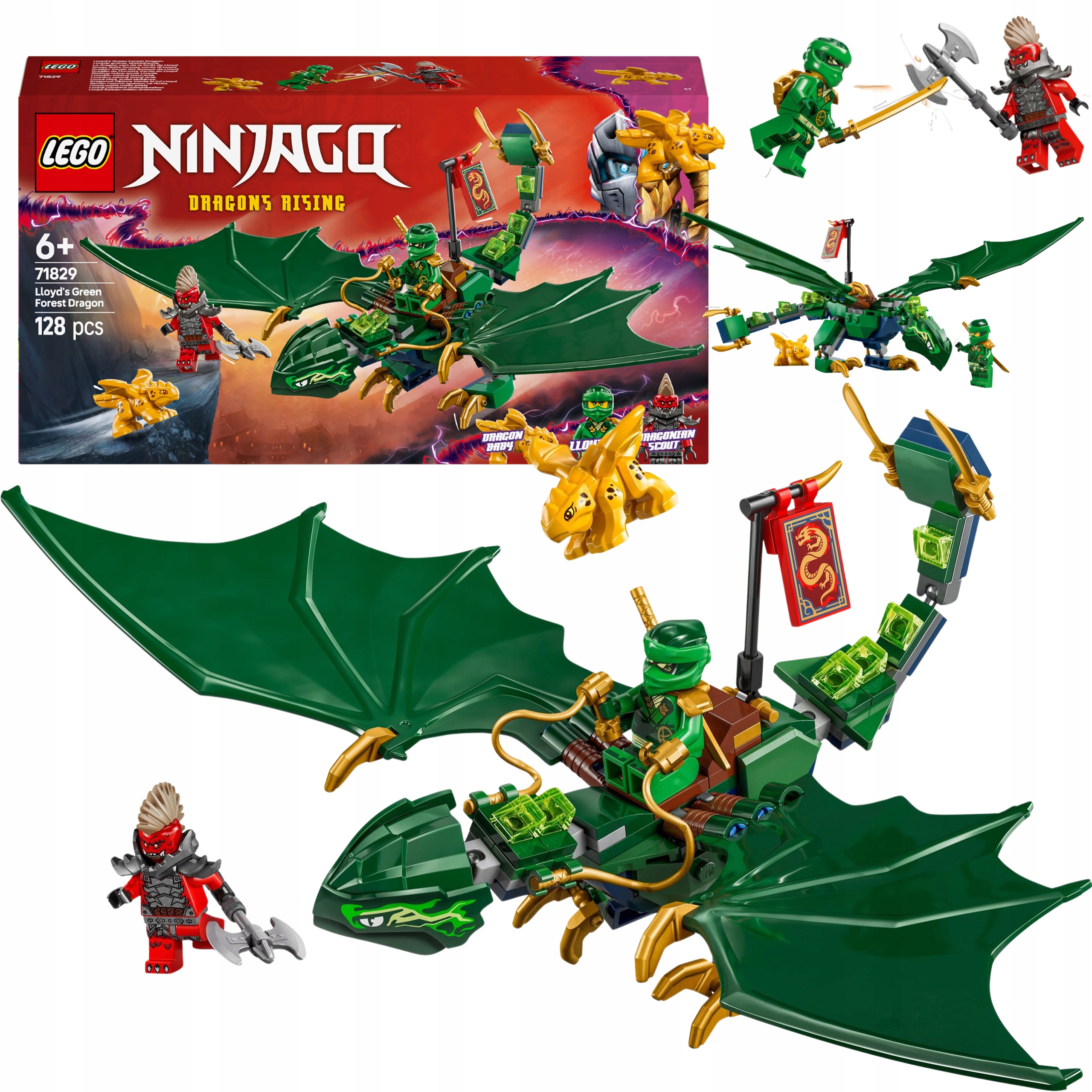 Lego Ninjago Klocki Zestaw Klocków Premium XL Dla Dzieci