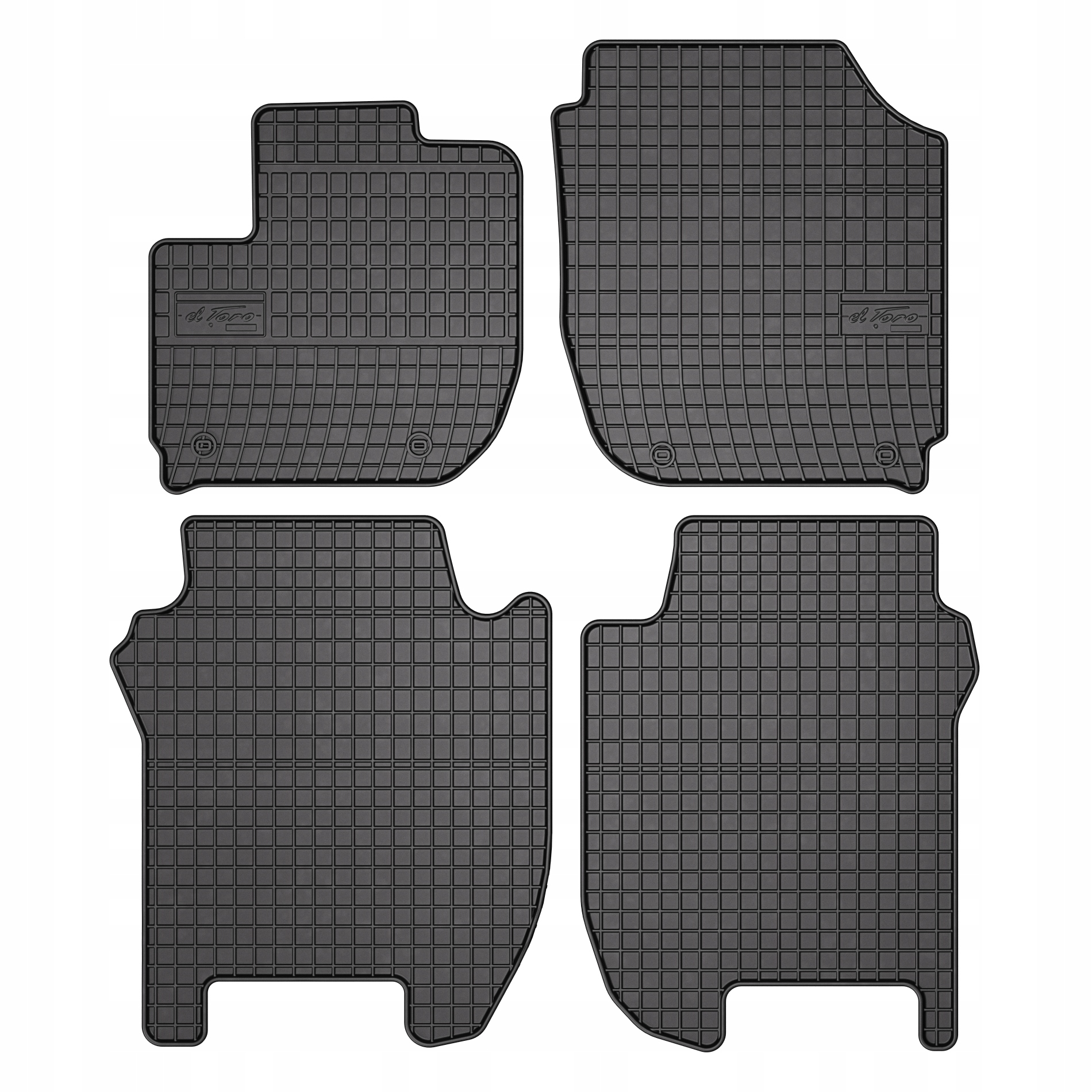Frogum Gumové autokoberce ElToro pro Honda Jazz IV 2013-2020