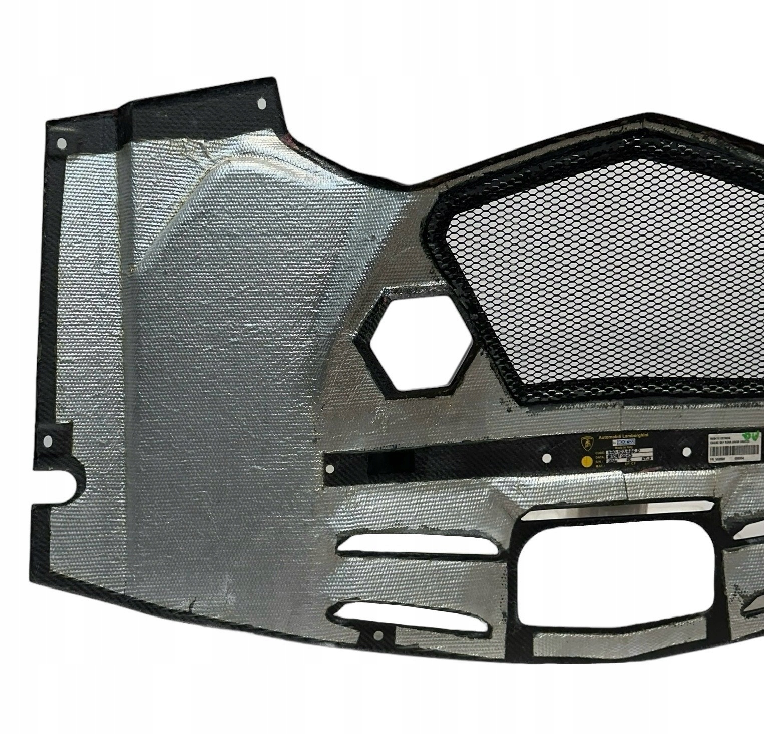 LAMBORGHINI AVENTADOR CARBON motor cover 470103786D