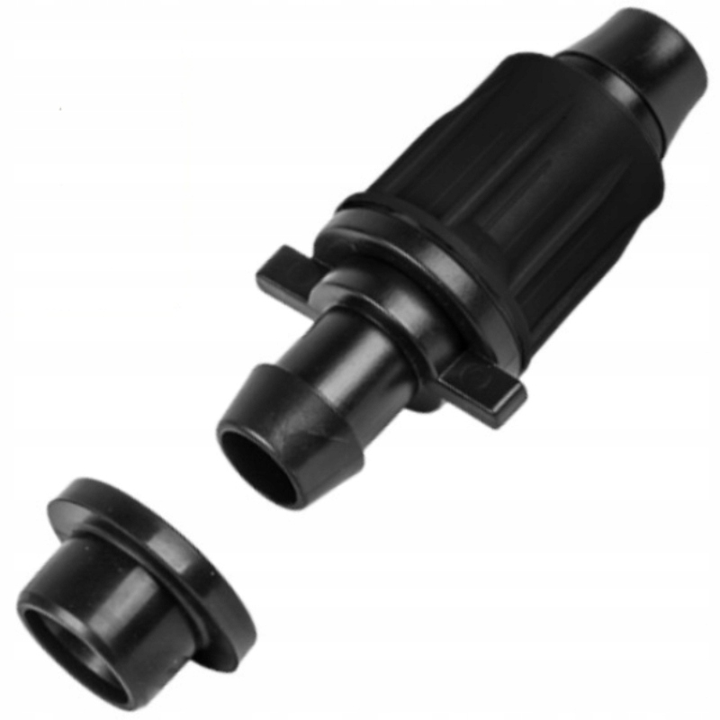 

Łącznik z wpinką do węża Flat rura Pe 16mm 0186