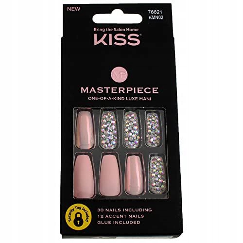 Samolepicí nehty Kiss Masterpiece Nails Everytime I Slay 30 ks