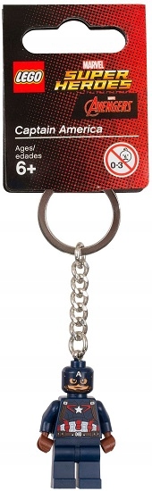Lego 853593 Přívěsek Na Klíče Kapitán Amerika Nový přívěsek Unikát