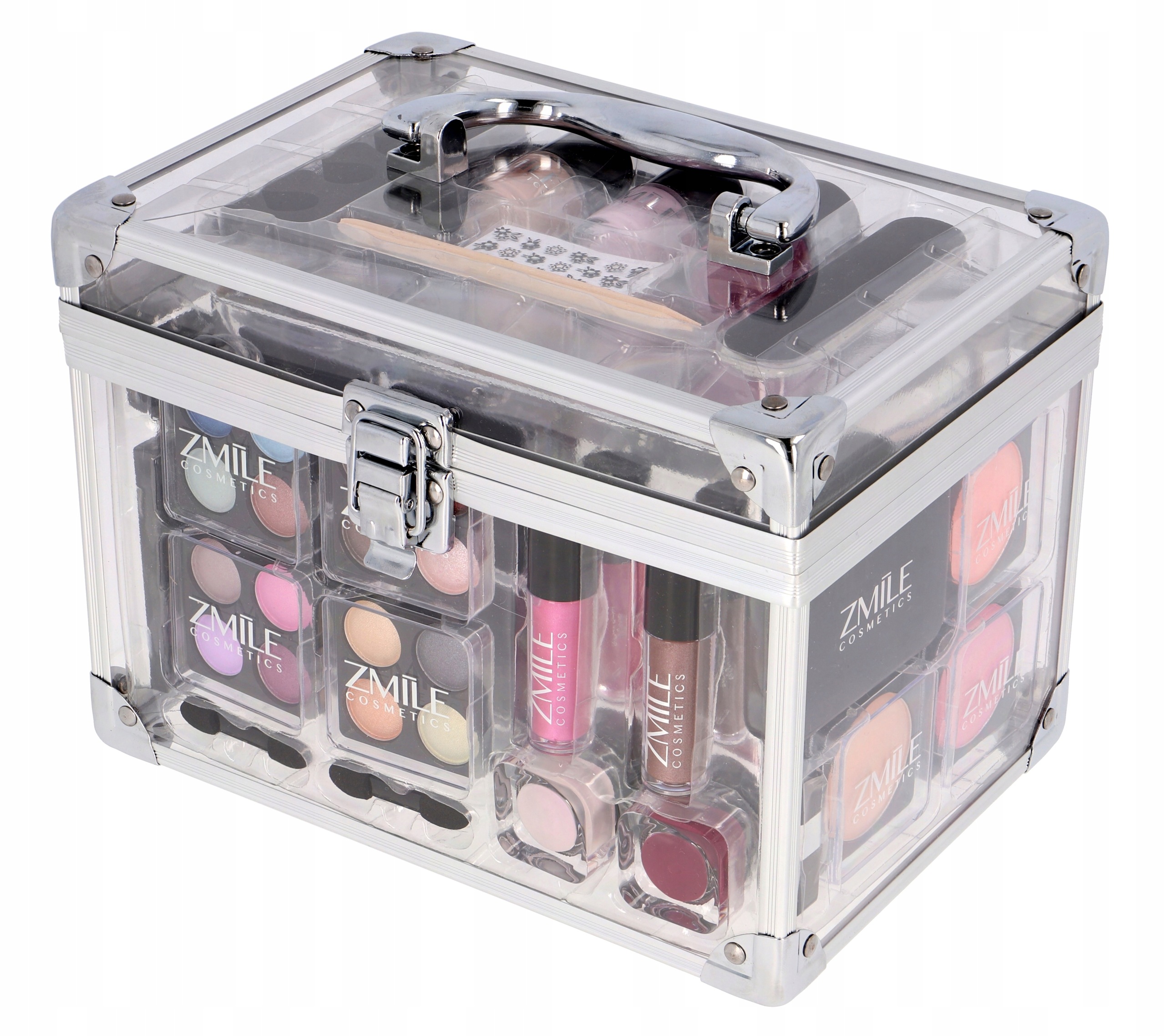 Zestaw kosmetyków Zmile Cosmetics Kuferek Kosmetyczka 'Akryl' 42 szt