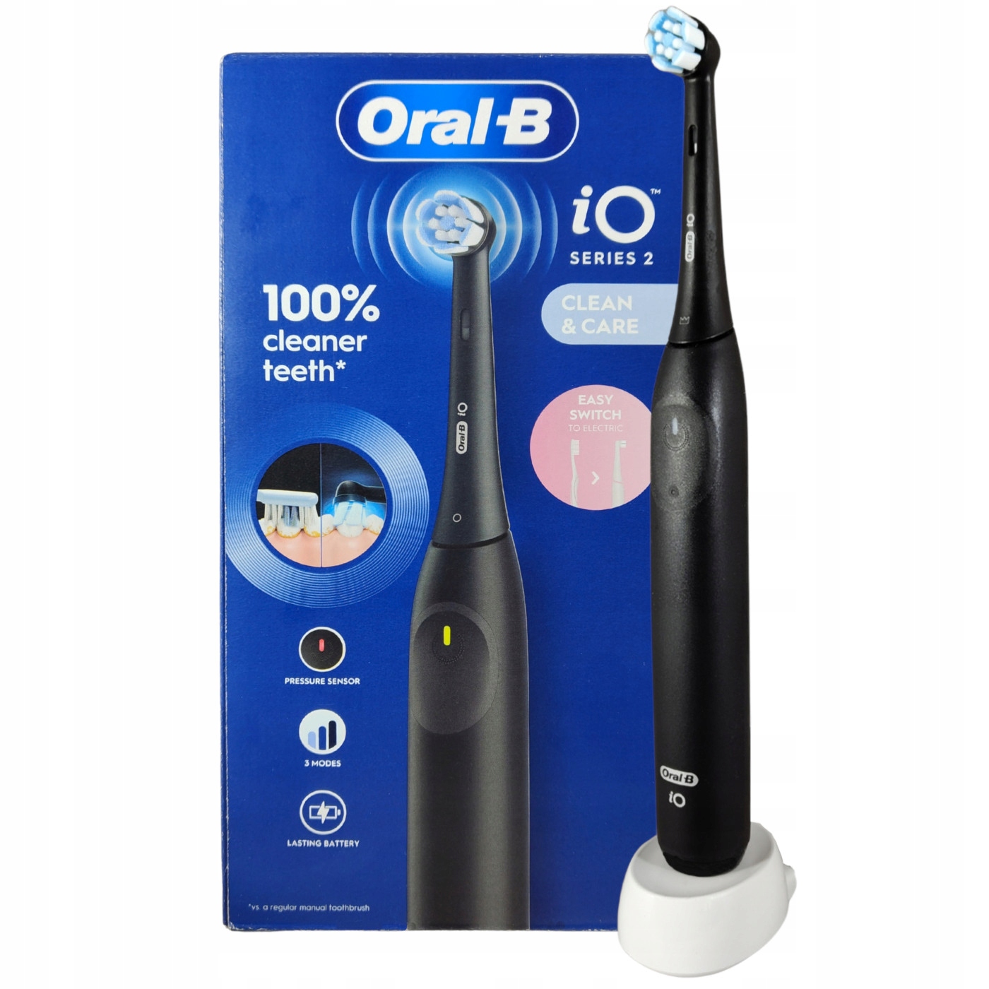 Szczoteczka Magnetyczna Elektryczna Braun Oral-B iO Series 2 black