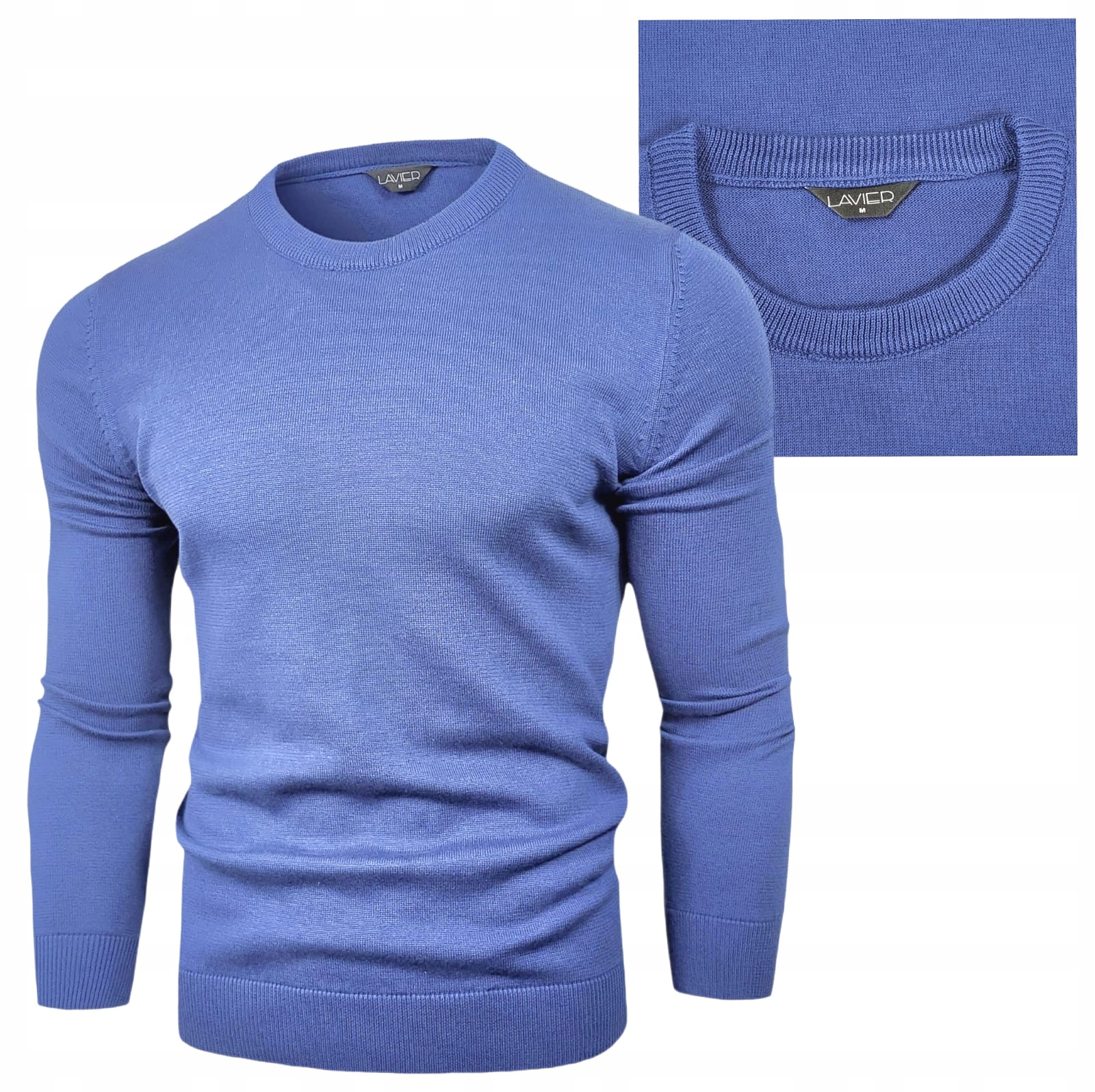 Pánský svetr Lavier 100% Bavlna elegantní, klasické, pohodlné džíny, vel. XL