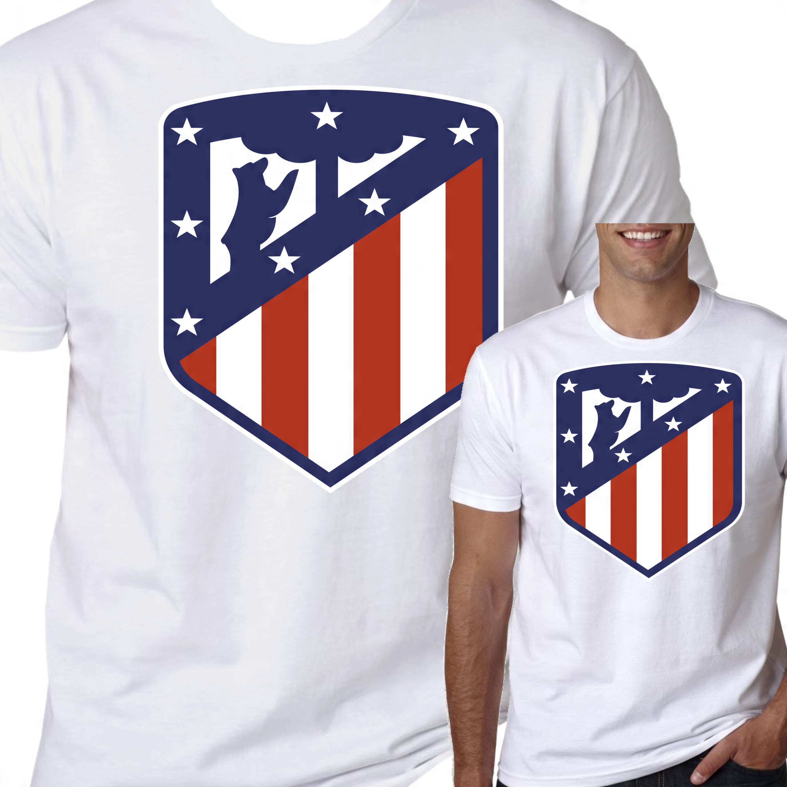 

T-Shirt Koszulka Atletico Madryt Prezent M 0215