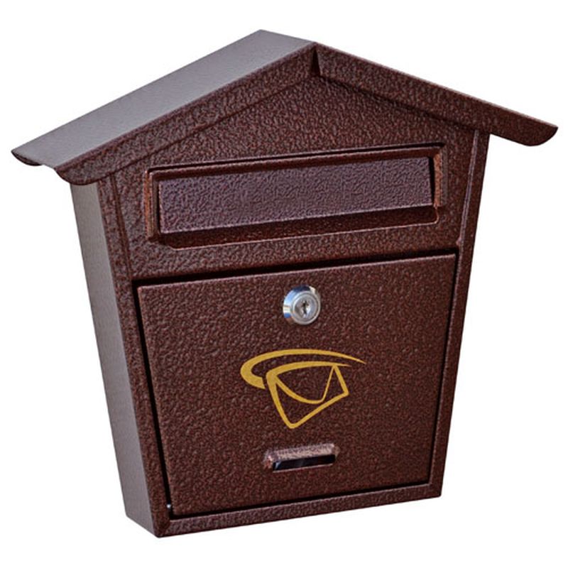Poštovní Schránka Domeček Malá SD-1 Grafit SD18 Vysoká Kvalita