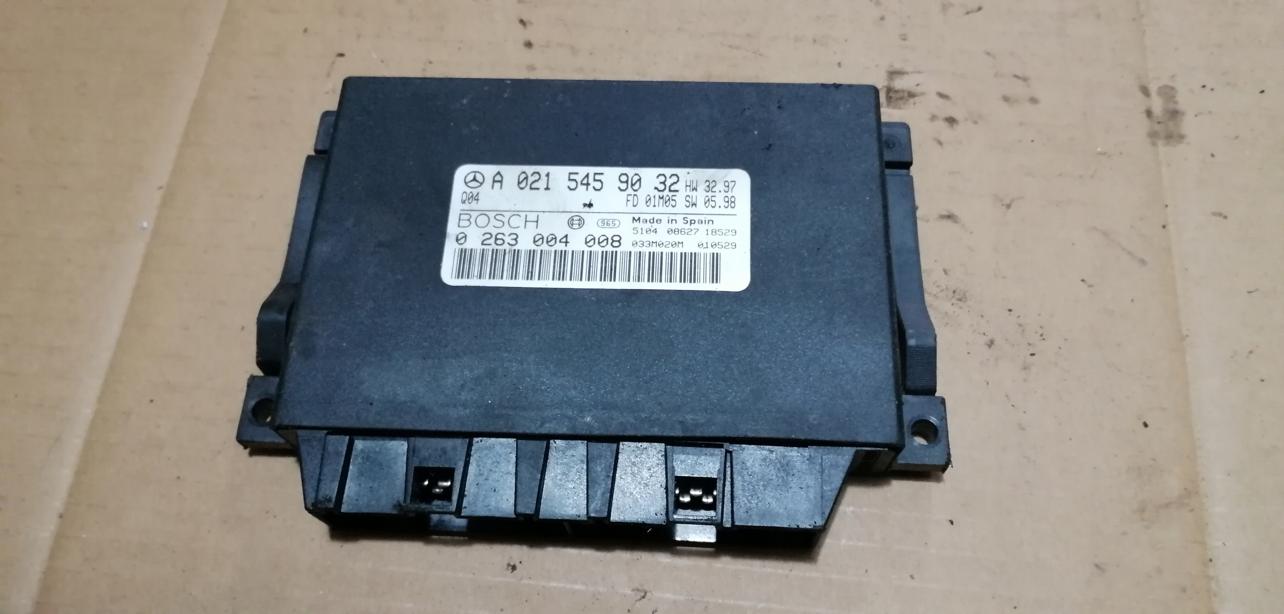 MODUŁ STEROWNIK KOMPUTER MERCEDES W208 CLK