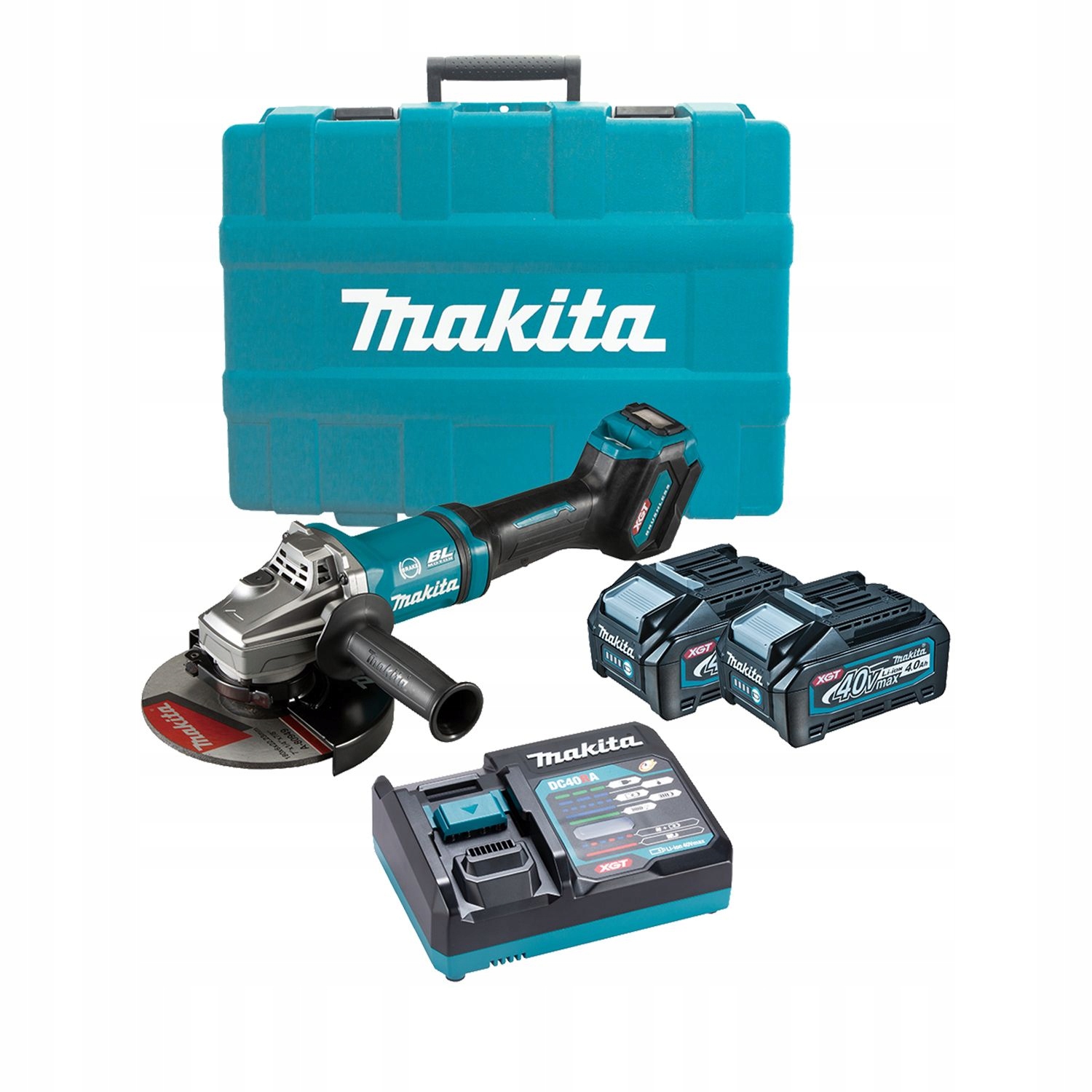 Makita Úhlová Bruska 40V Xgt 2x5,0Ah 230 mm GA029GZ