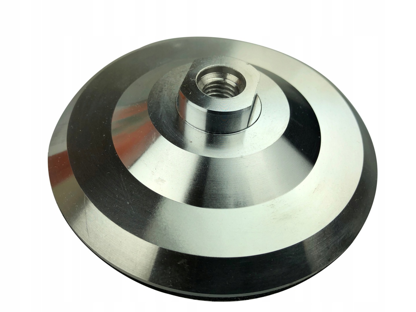 UCHWYT ALUMINIOWY VELCRO RZEP 125MM/M14 DO DYSKÓW