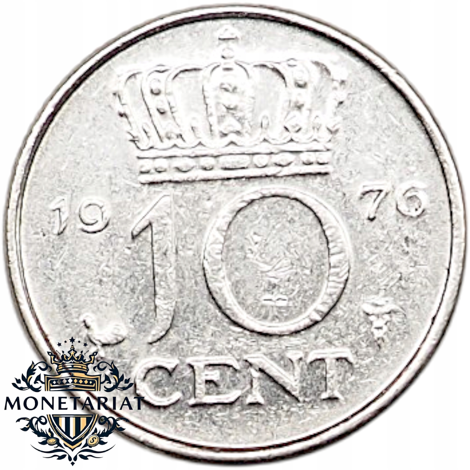10 CENTÓW 1976 HOLANDIA