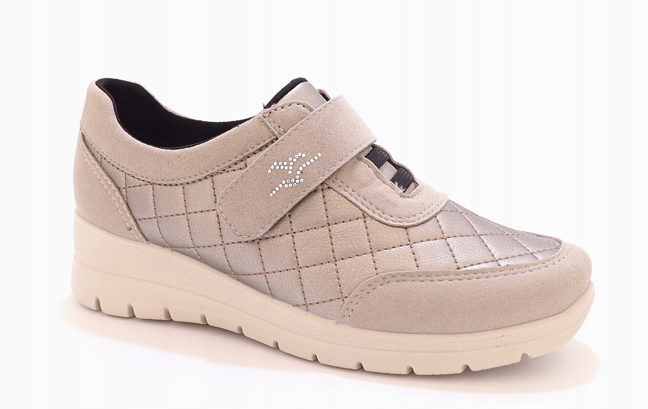 Dámské polobotky na suchý zip Fly Flot 47 Z62 7X platinum r42