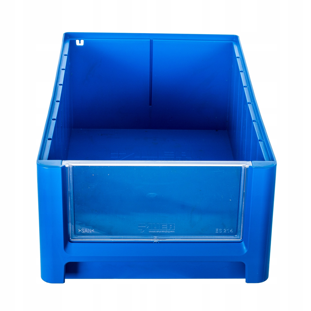 Pojemnik magazynowy 400x234mm niebieski + okienko Marka AUER
