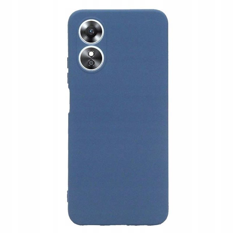 

Etui do Oppo A17 Silicon Case Pokrowiec granatowe
