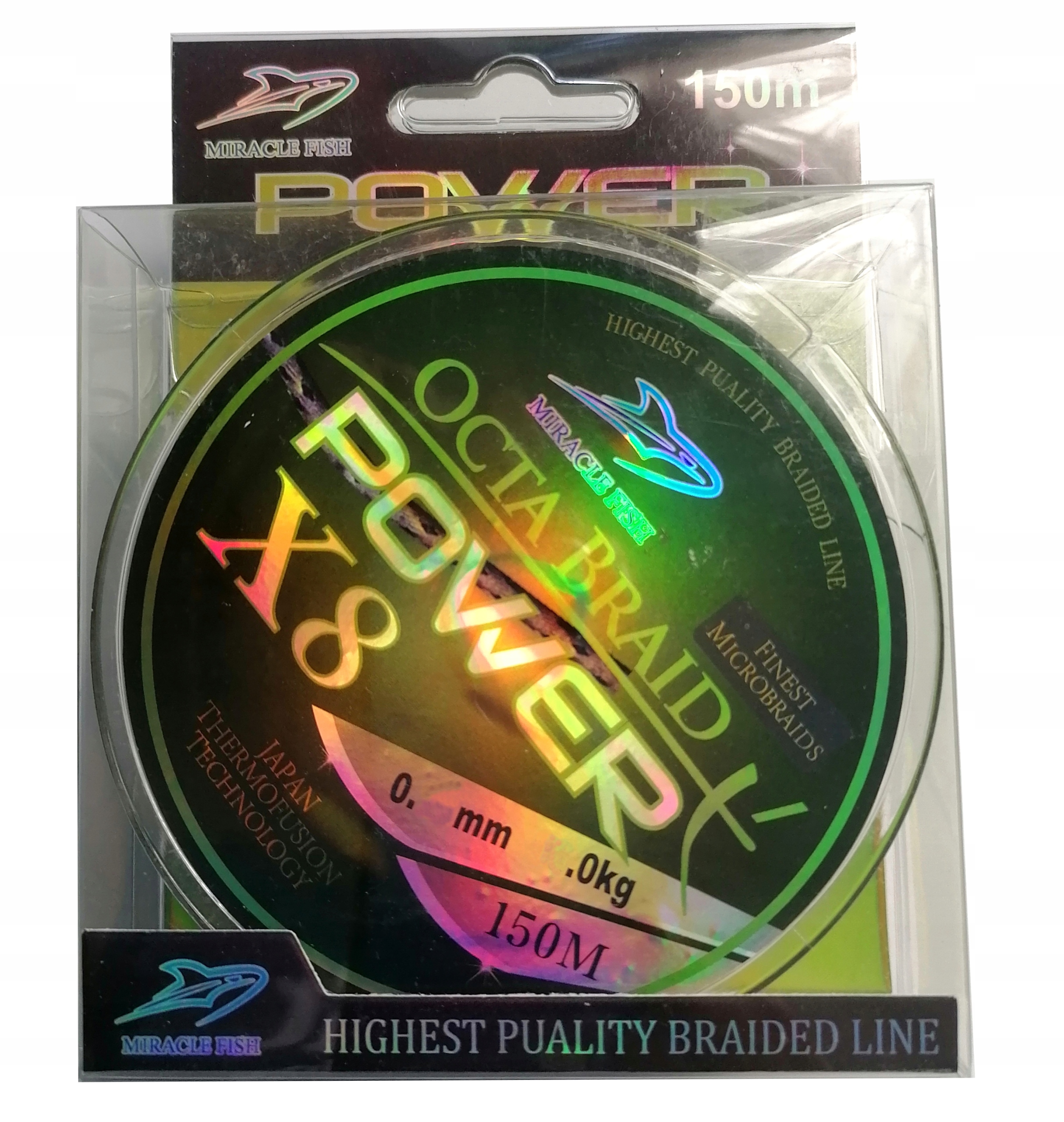 

Plecionka Octa Braid Power X8 0,18mm 29,2kg 150MCZ