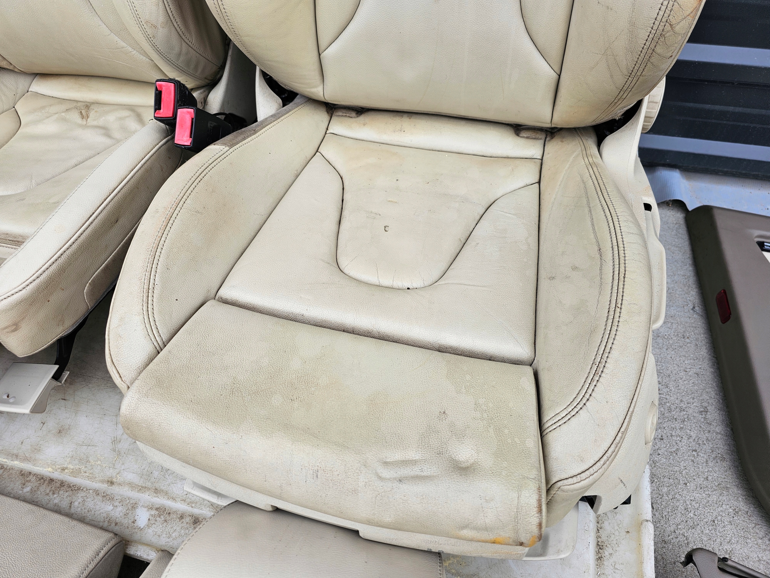 Sitz Sitze AUDI A5 Leder COUPE JASNA Leder KPL
