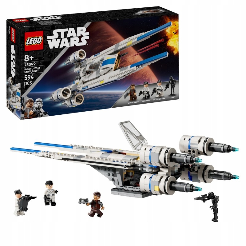 Lego Star Wars 75399 Povstalecká stíhačka U-Wing