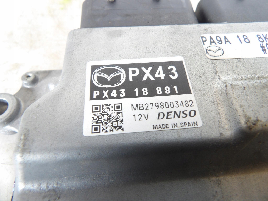 MAZDA CX-3 2.0 SKYACTIV-G control unit of the engine PX43 18 881