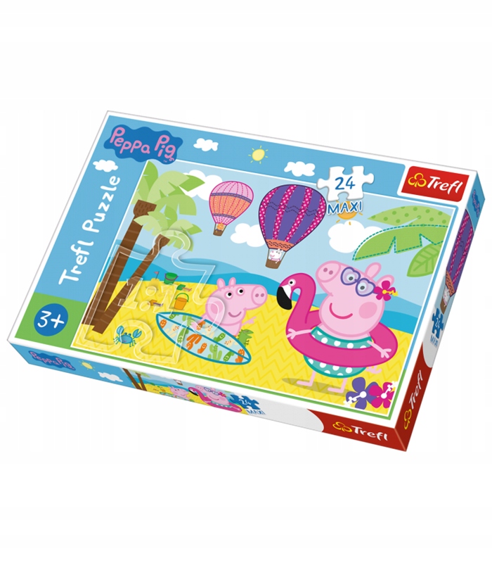 

Świnka Peppa Puzzle Układanka z Peppą bajka pepa