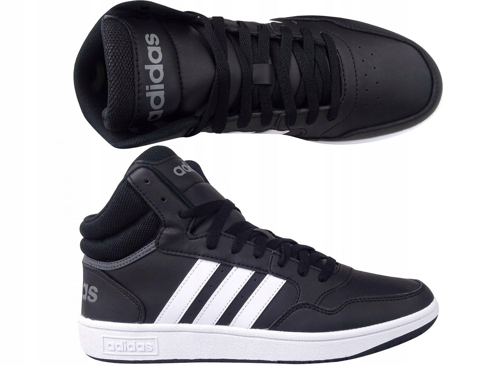 

Adidas Hoops MID GW3020 Buty Trampki Męskie Czarne
