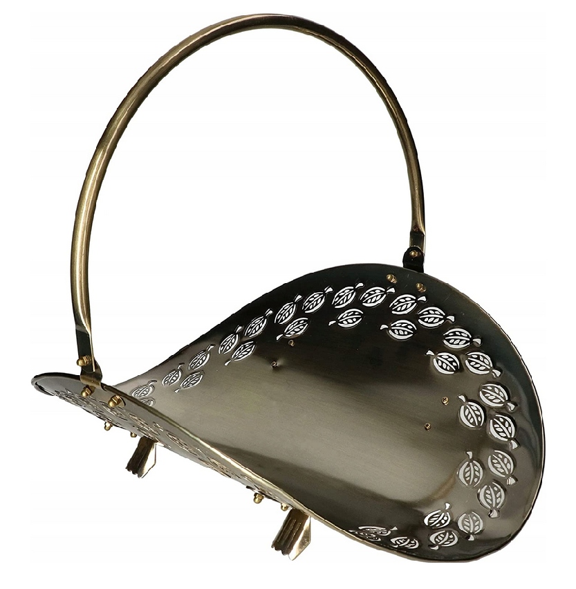 Nosítko Koš Stojan Na Dřevo Krbu Kovový Loft