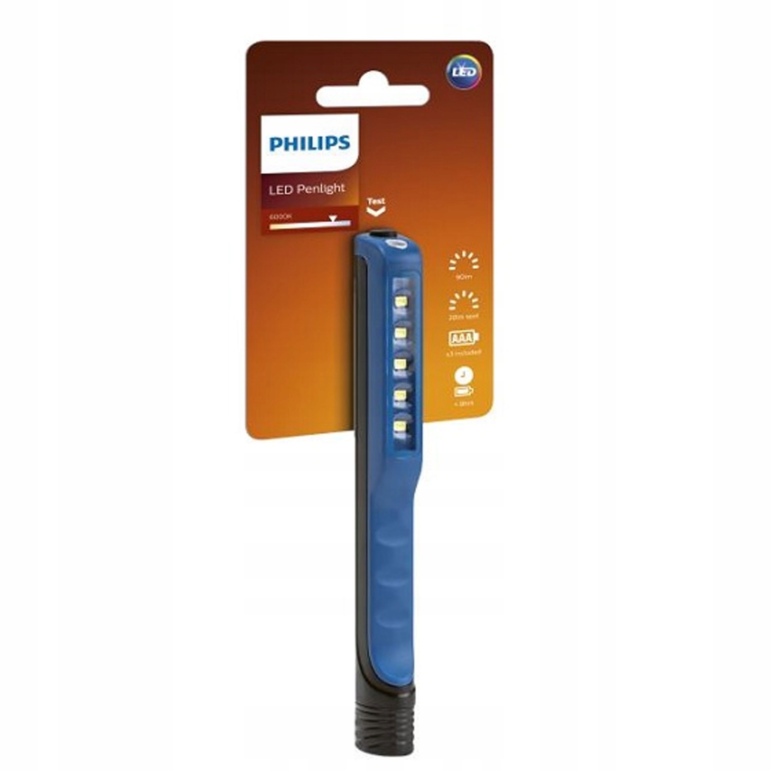 Philips Pracovná lampa Penlight Retail 6 Led