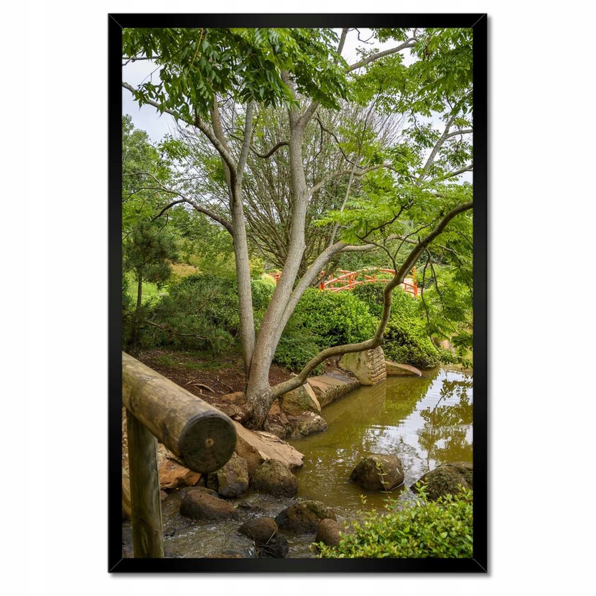 Plakáty v rámu 40x60 Japonská zahrada Japonsko