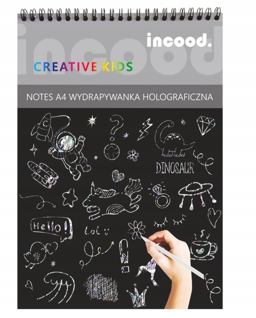 

Notes Wydrapywanka Holograficzna A4