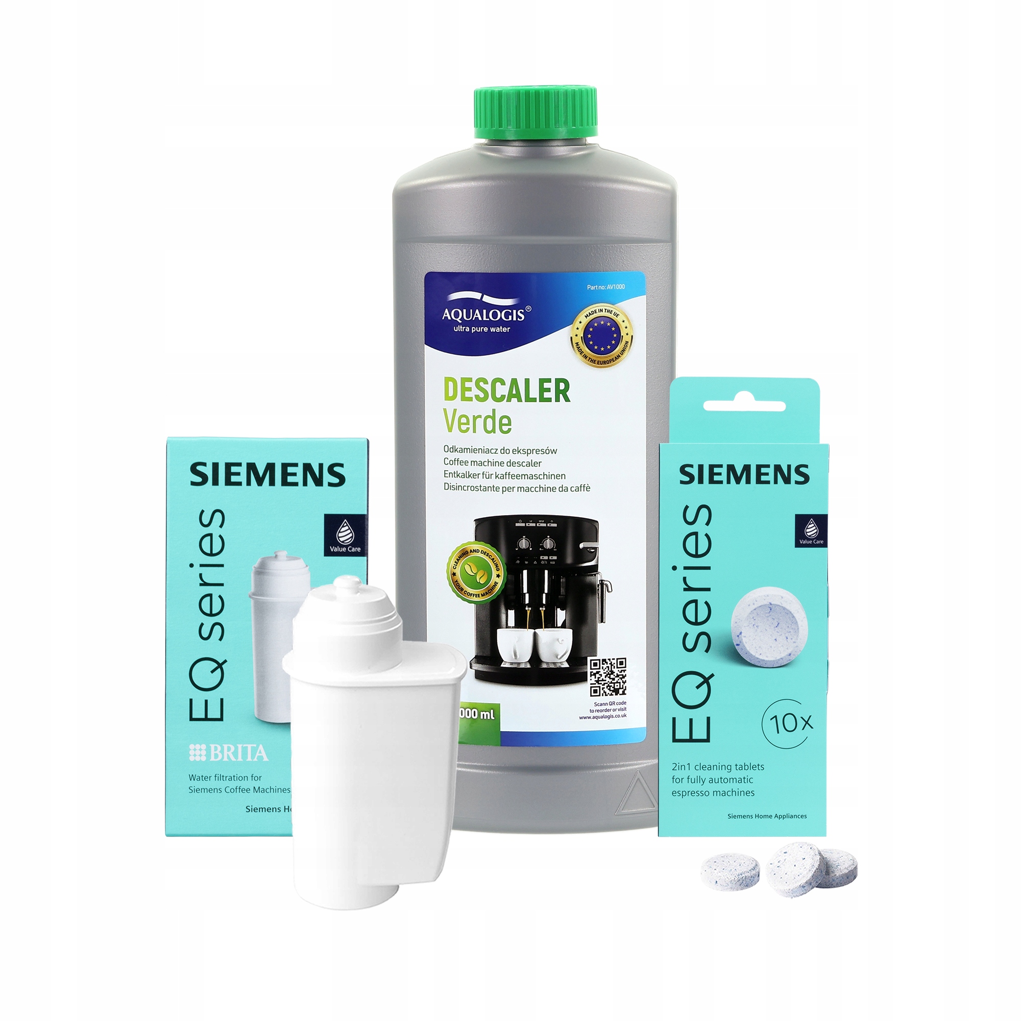 Filtr vody Intenza TZ70003 pro kávovar Siemens Odvápňovač 1 l tablety