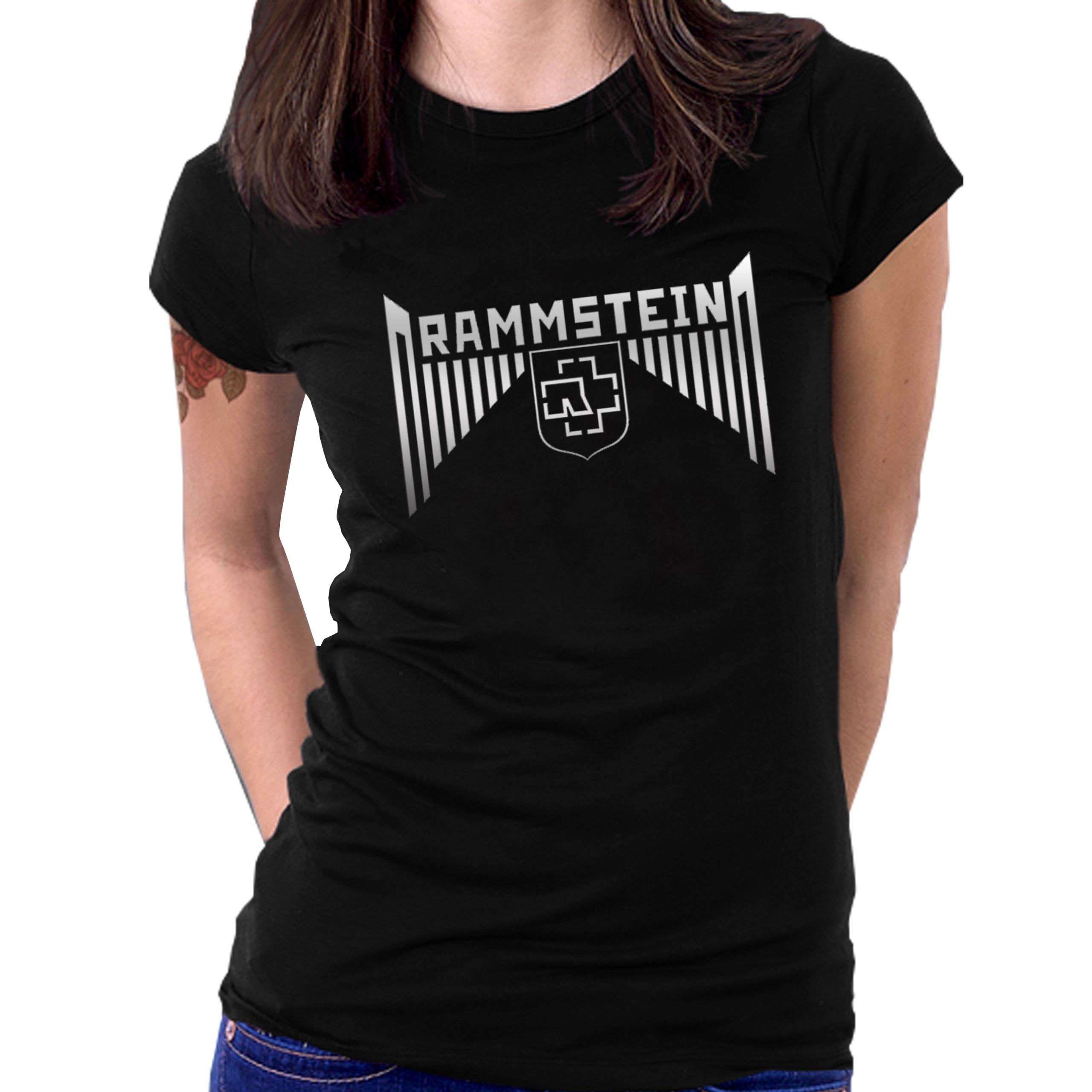 KOSZULKA DAMSKA T-SHIRT z nadrukiem Engel XL