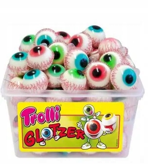 Trolli Glotzer żelki Oczy 60szt 1128g