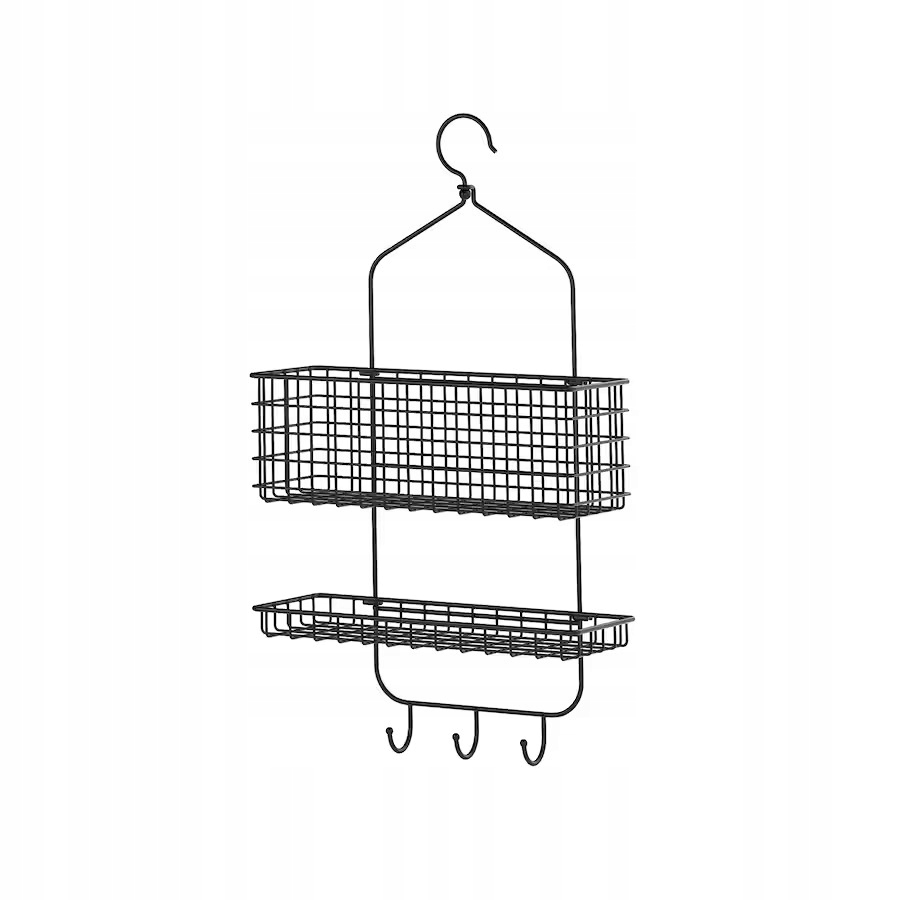 

Ikea Blecksjon Wieszak prysznicowy 2 poziomy półka