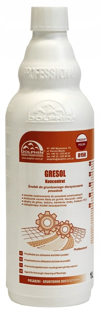 

Gresol płyn do gruntownego doczyszczania podłóg 1L