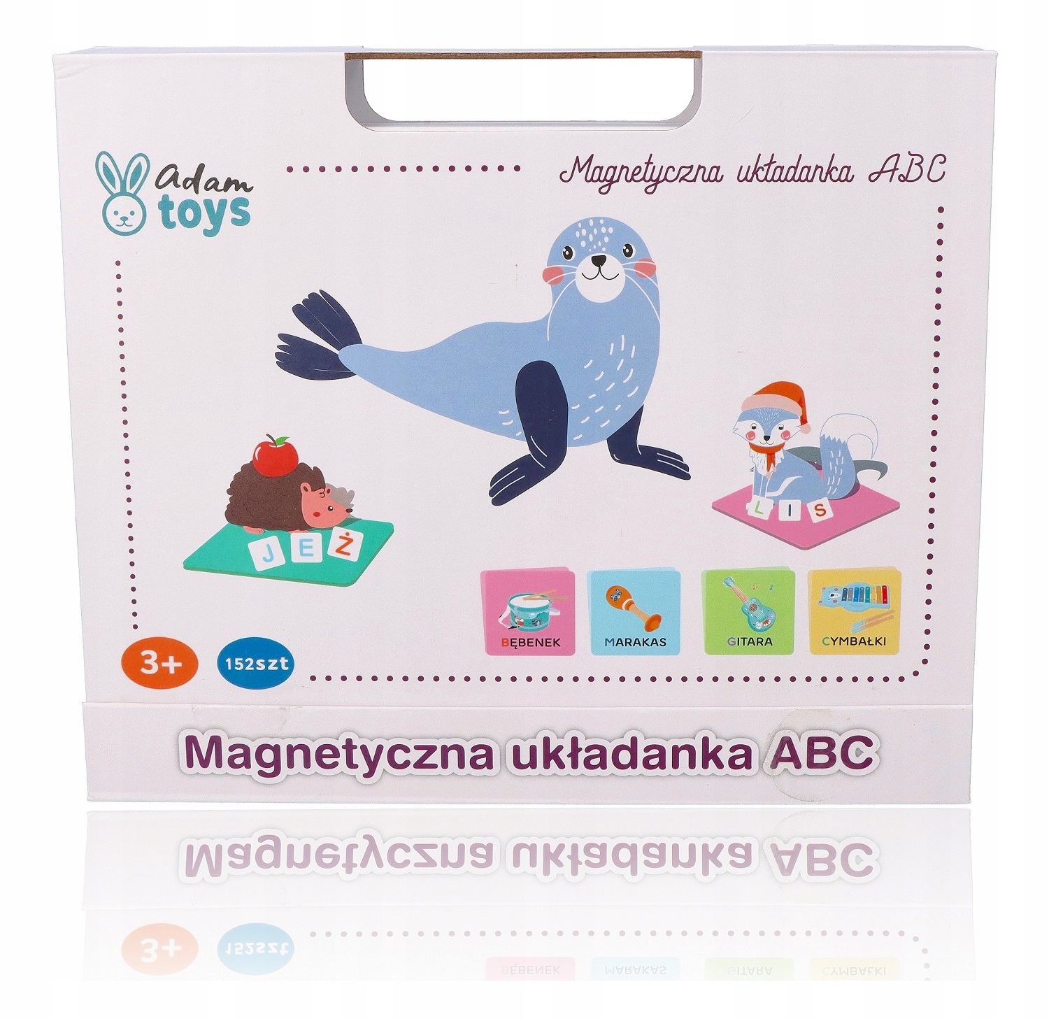 

Magnetyczne klocki Układanka kartonowa dla dzieci
