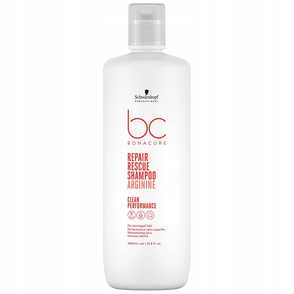 Schwarzkopf Bc Repair Rescue Arginine Šampon 1000 ml