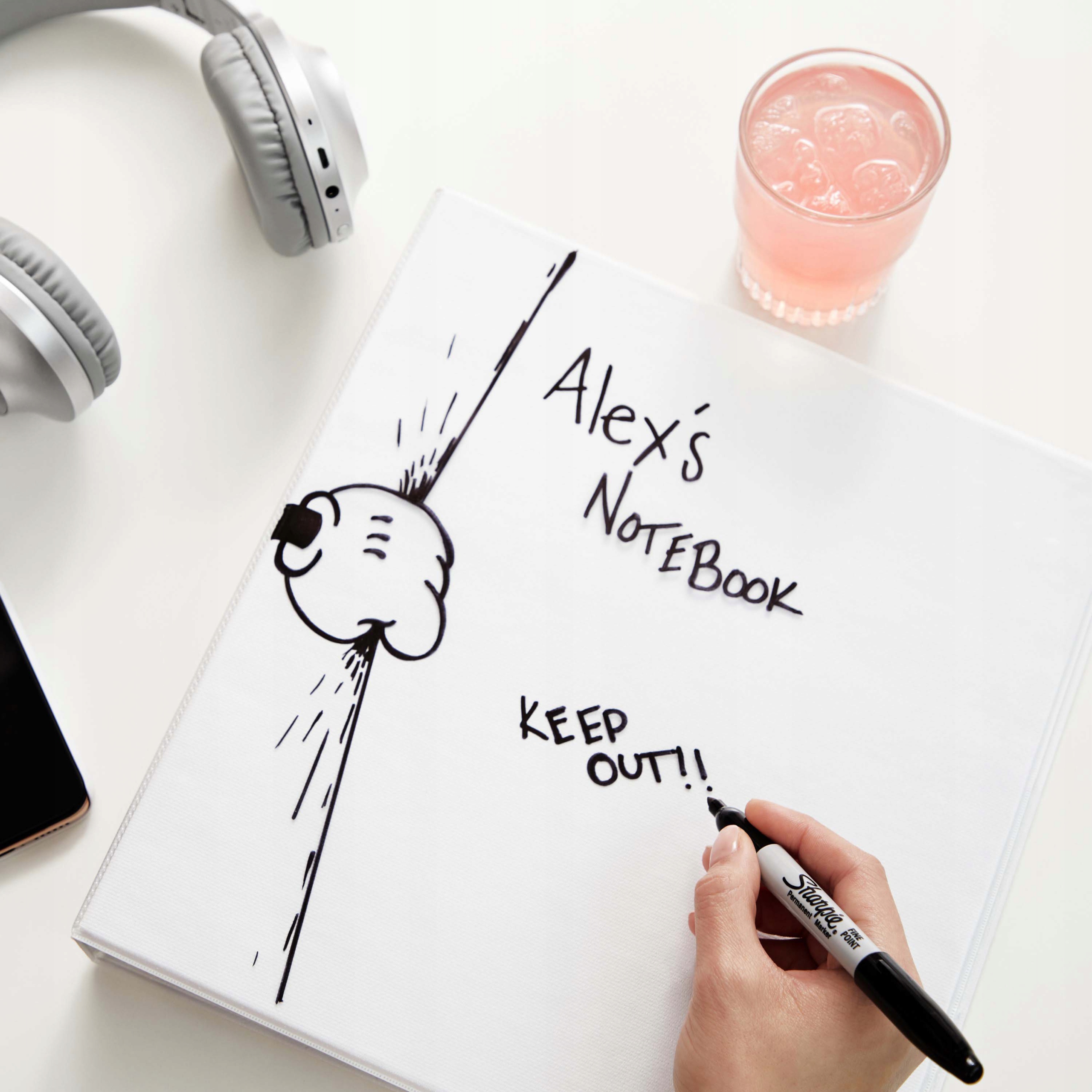 MARKER Sharpie Fine permanentny pisak CZARNY z USA Kod producenta S0810930